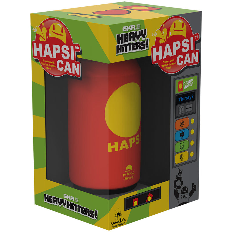Weta Workshop Giant Killer Robots - Hapsi Can & Faction Dice - Origi brætspil