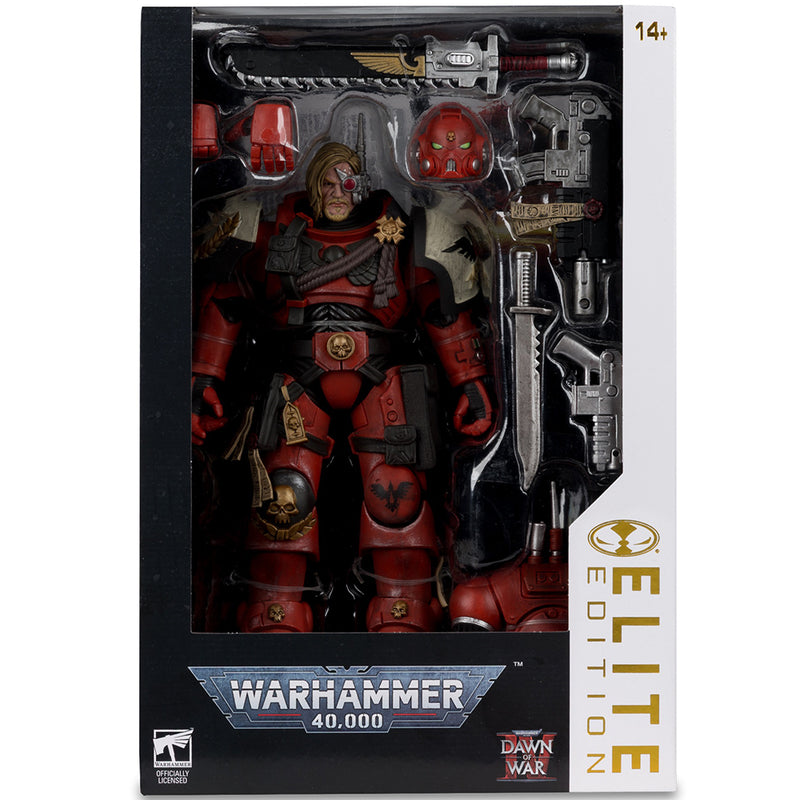 Warhammer 40,000 Captain Cyrus (Dawn of War 4) 7 tommer deluxe actionfigur McFarlane Elite Edition #7