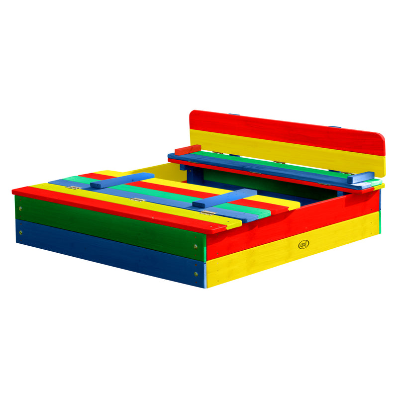 AXI Ella Sandkasse 100 x 95 cm - Regnbue