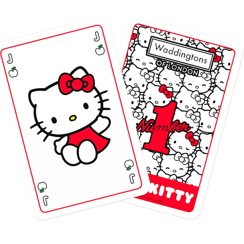 Winning Moves Hello Kitty - Waddingtons Number 1 spillekort engelsk