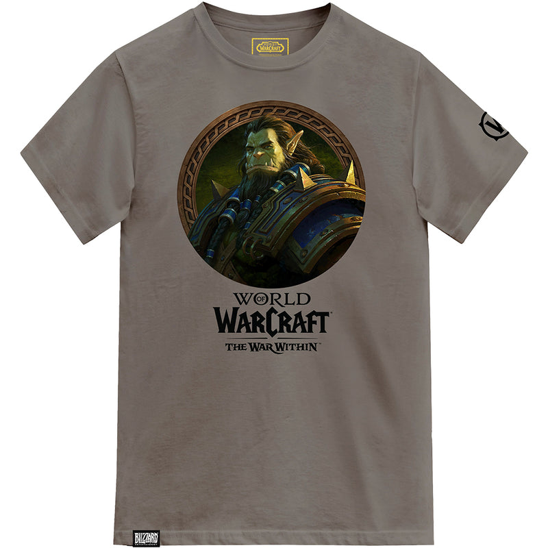 World of Warcraft The War Within Thrall T-shirt, farve: stengrå, størrelse: