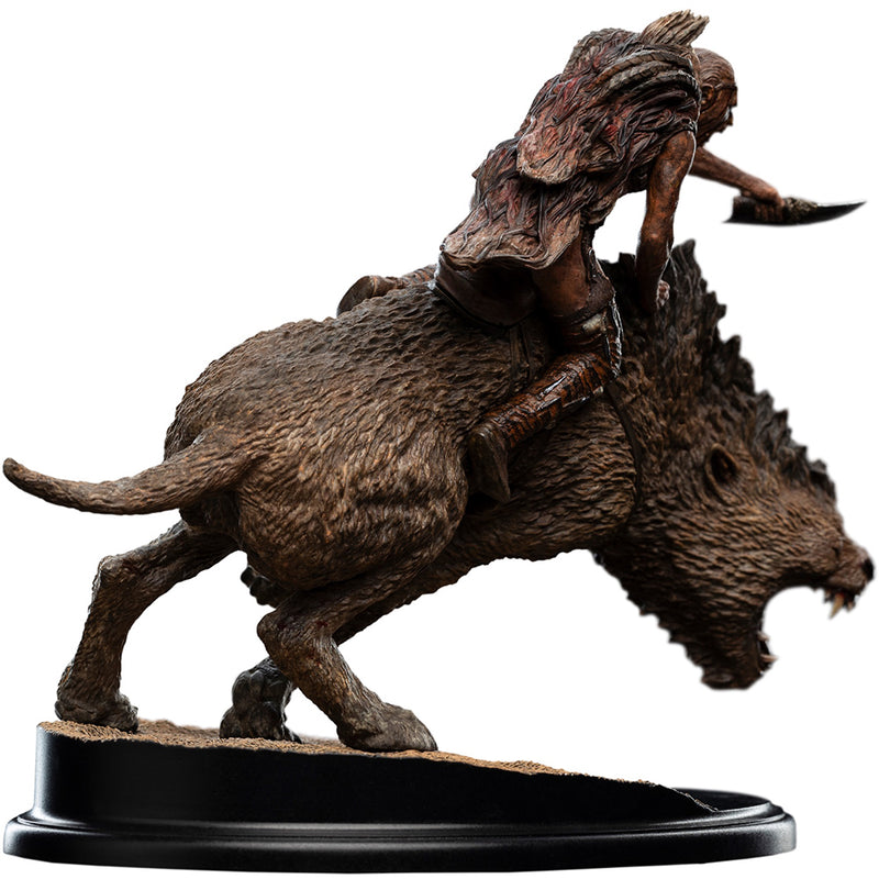 Weta Workshop The Lord Of The Rings - Sharku On Warg miniaturestatue