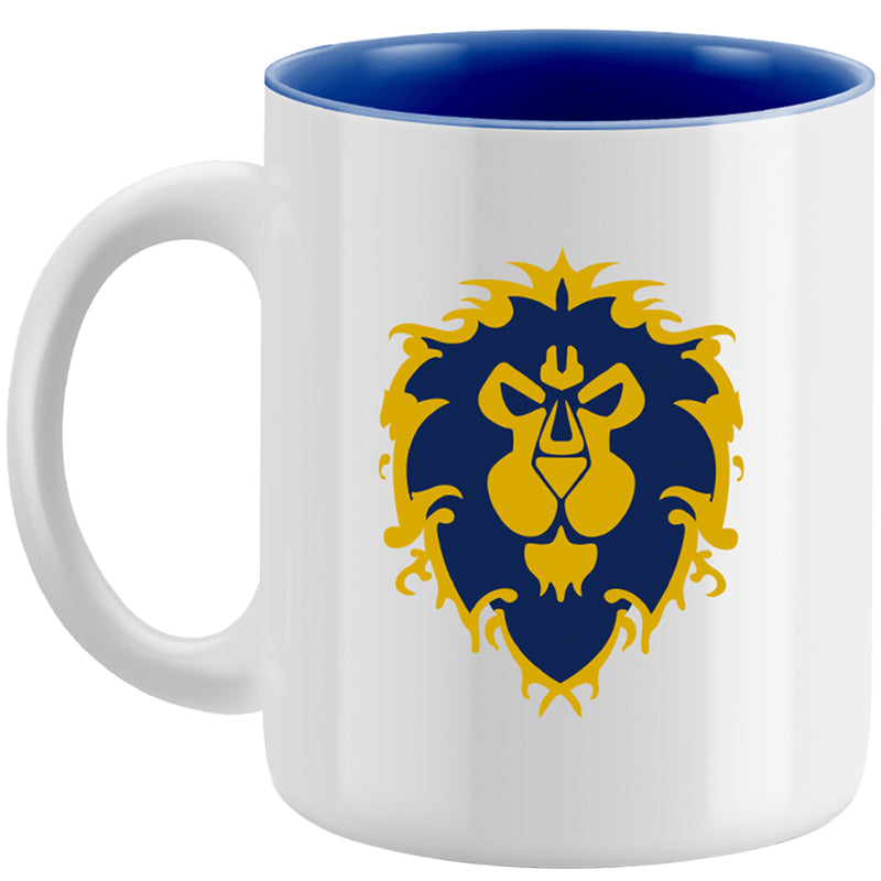 Krus World of Warcraft: Alliance (hvid), 11 OZ (325 ml) med gaveæske