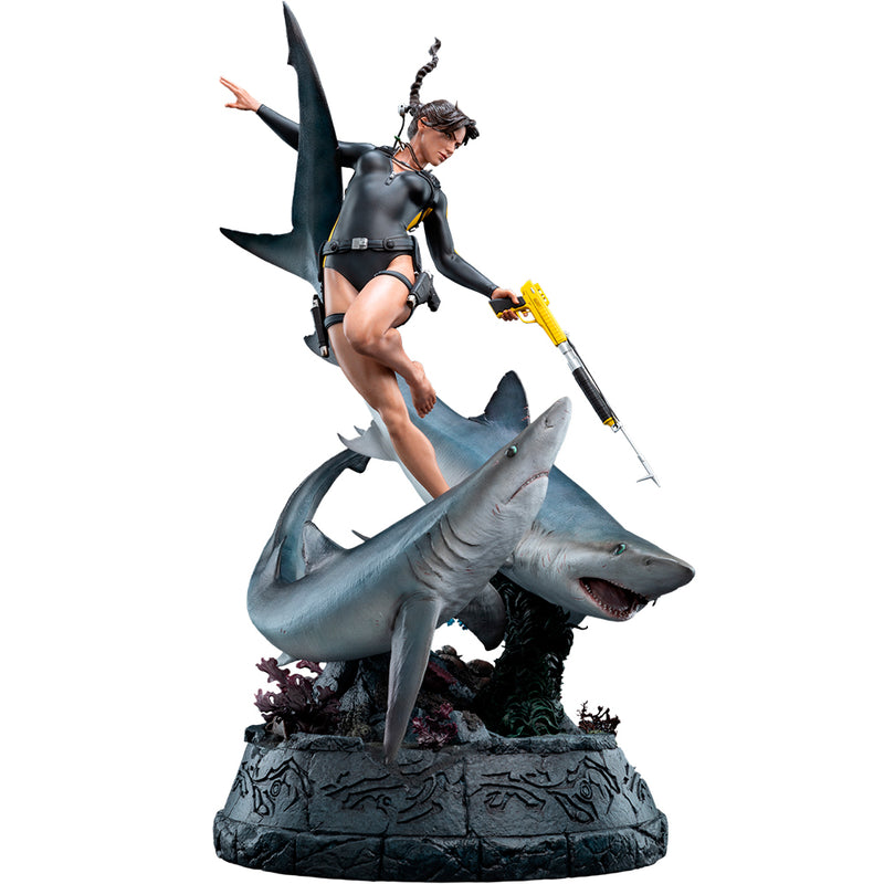 Weta Workshop Tomb Raider: Lara Croft - Quest for Avalon statue i skala 1:4 Limited Edition