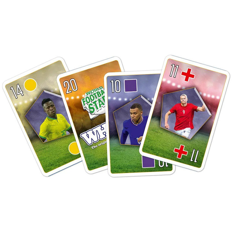 World Football Stars WHOT! kortspil (flersproget)