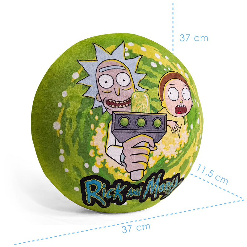 Plyspude RICK AND MORTY på jagt efter eventyr 37 cm