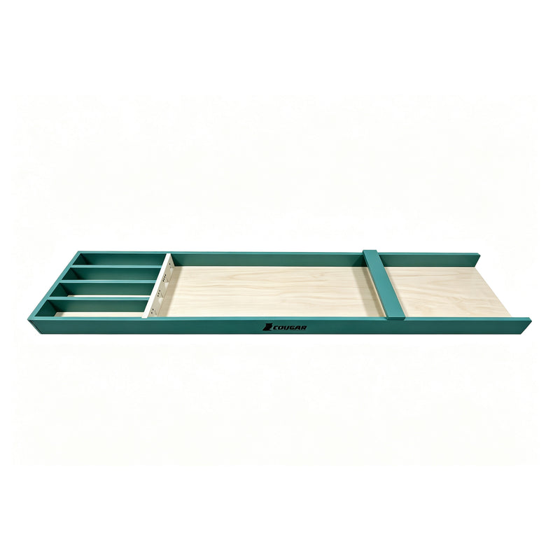 Cougar Mini Shuffleboard 120 cm Brun/Grøn