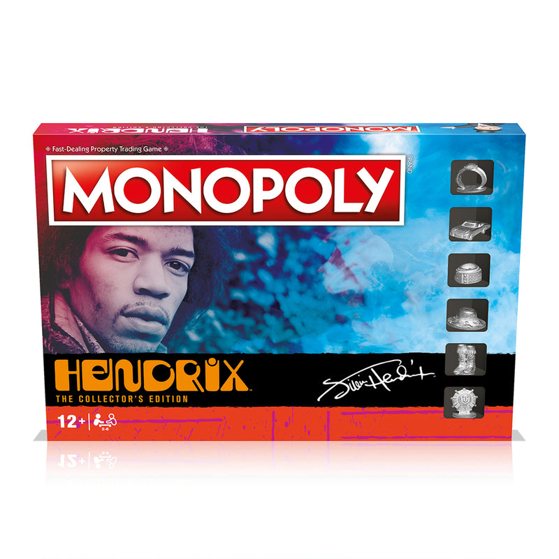 Winning Moves Jimi Hendrix - Monopoly engelsk