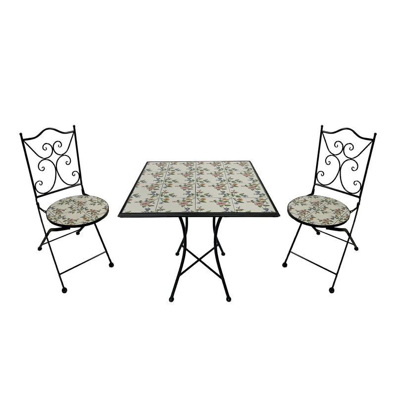 AXI Camilla Bistrosæt Mosaik - Romantisk Rose