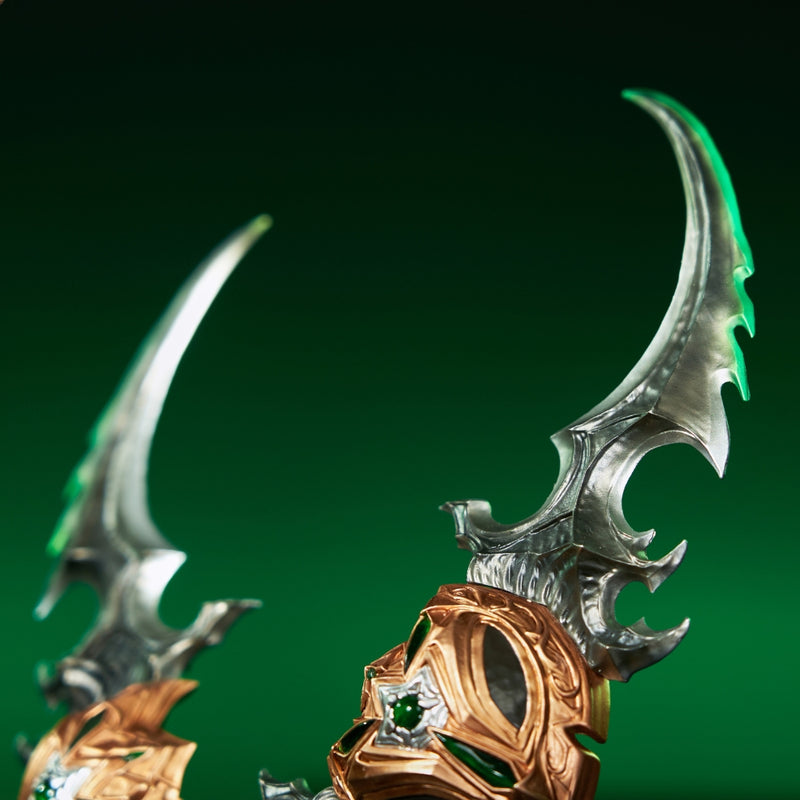 HEX Collectibles World of Warcraft 20th Anniversary Warglaives of Azzinoth Collector’s Edition replika
