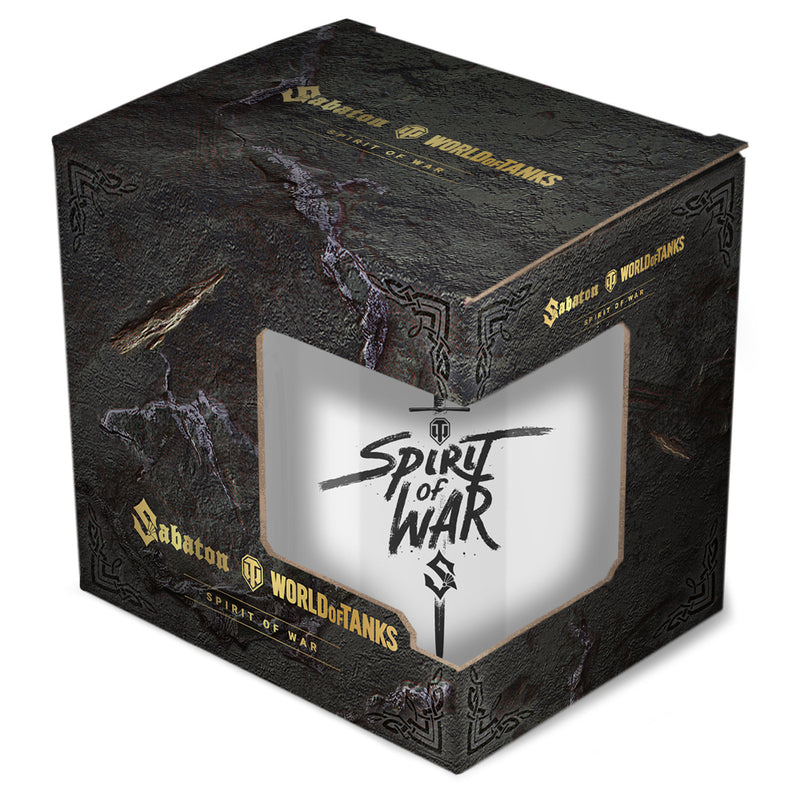 Wargaming World of Tanks - Sabaton Sword krus Limited Edition, hvid