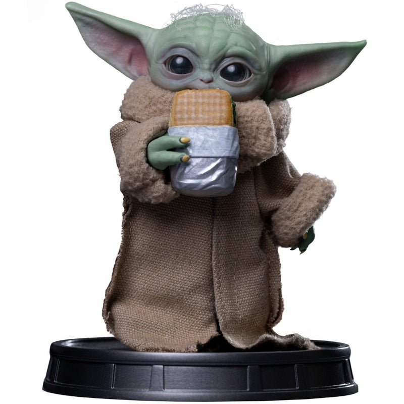 Iron Studios Star Wars - Grogu Food Cart Snack - Mandalorian And Grogu Movie - Grogu Collection Legacy Replica 1/4
