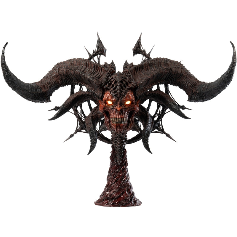 PureArts DIABLO IV: Lord of Hatred Mephisto kunstmaske i naturlig størrelse LE