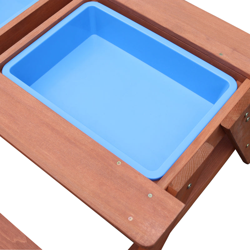 Sunny Dave Sand- og Vand Picnicbord - Brun