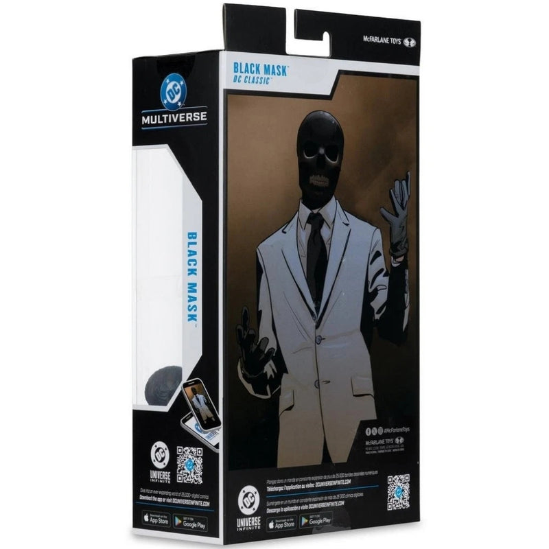 DC Multiverse – Black Mask (Chase-version) 7 tommer figur McFarlane