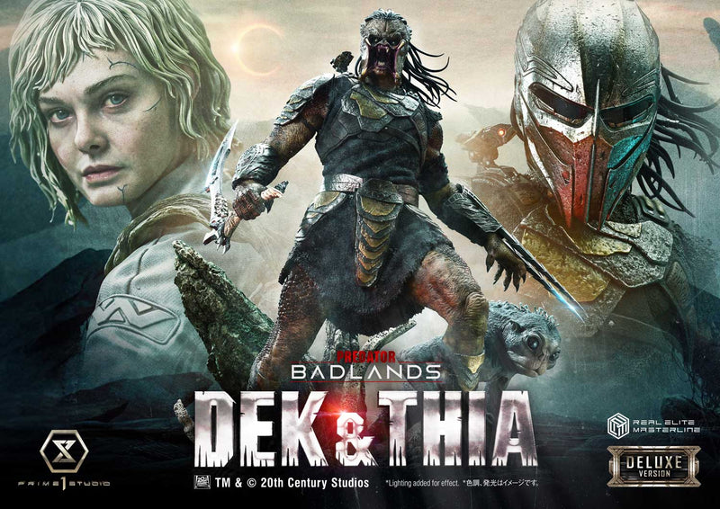 Prime 1 Studio Real Elite Masterline Predator: Badlands Dek & Thia DX Bonus Version