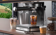 AMZCHEF CE-CM5560-SV espressomaskine (sølv)