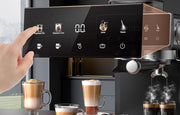 AMZCHEF CE-CM5560-SV espressomaskine (sølv)