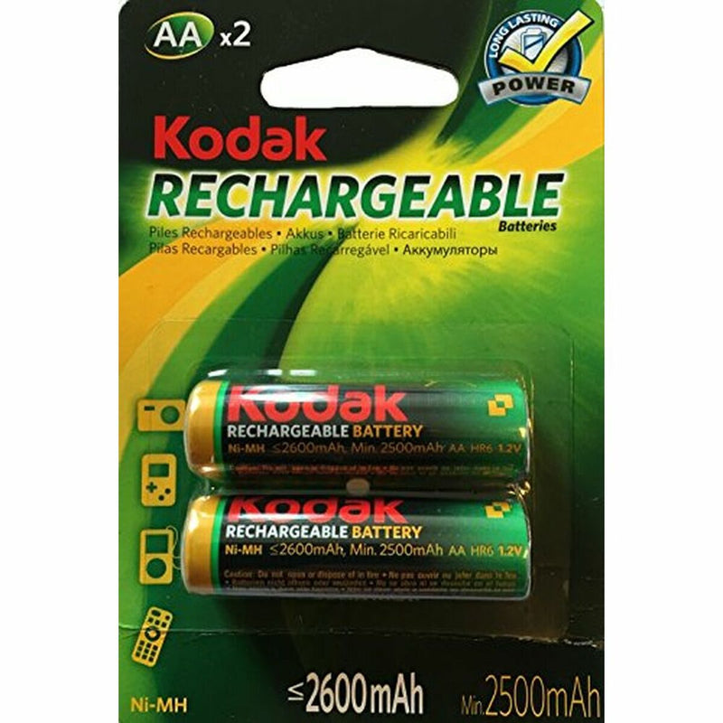 Genopladeligt Batteri LR6 Kodak NI-MH 2600 mAh (2 pcs)