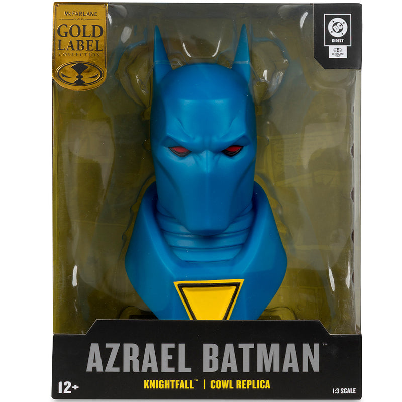 DC Direct Azrael (Batman: Knightfall) maske-replika i skala 1:3 McFarlane Toys