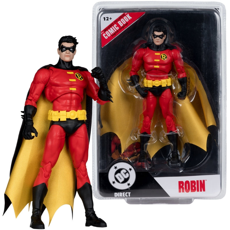 DC Direct Page Punchers Robin (Teen Titans #41) 7 tommer actionfigur med tegneserie McFarlane Toys