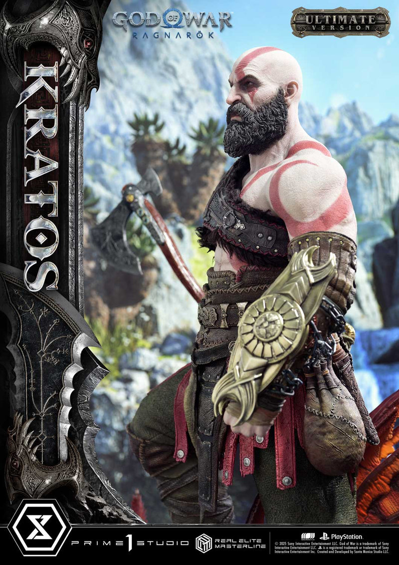 Prime 1 Studio Real Elite Masterline God of War: Ragnarok Kratos Ultimate Bonus Version