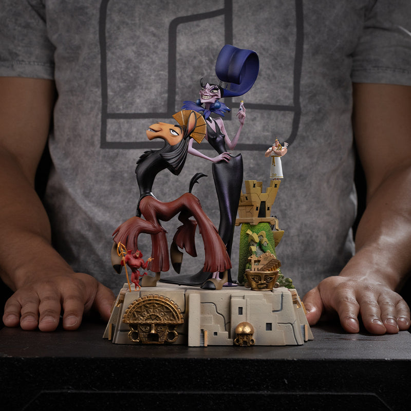 Iron Studios The Emperor's New Groove - Kuzko And Yzma Art Scale 1/10