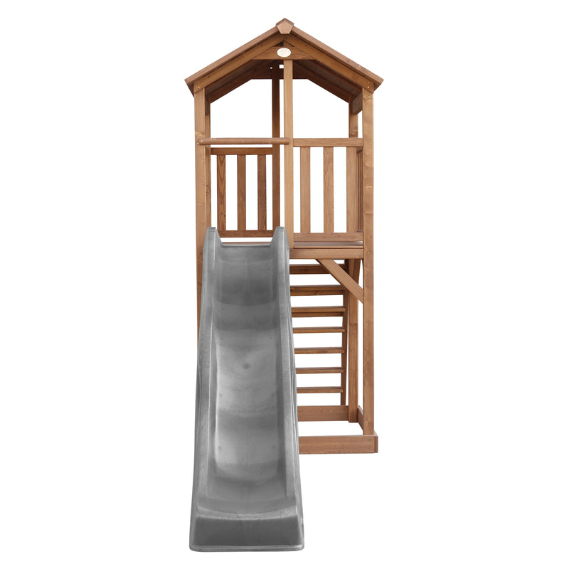 AXI Beach Tower Legetårn Brun- Grå Rutsjebane