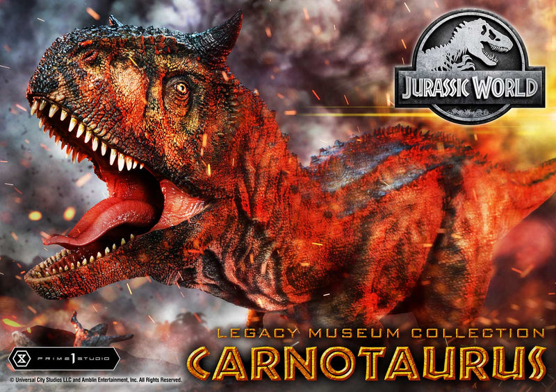 Prime 1 Studio Legacy Museum Collection Jurassic World: Fallen Kingdom (Film) Carnotaurus 1/15-skala