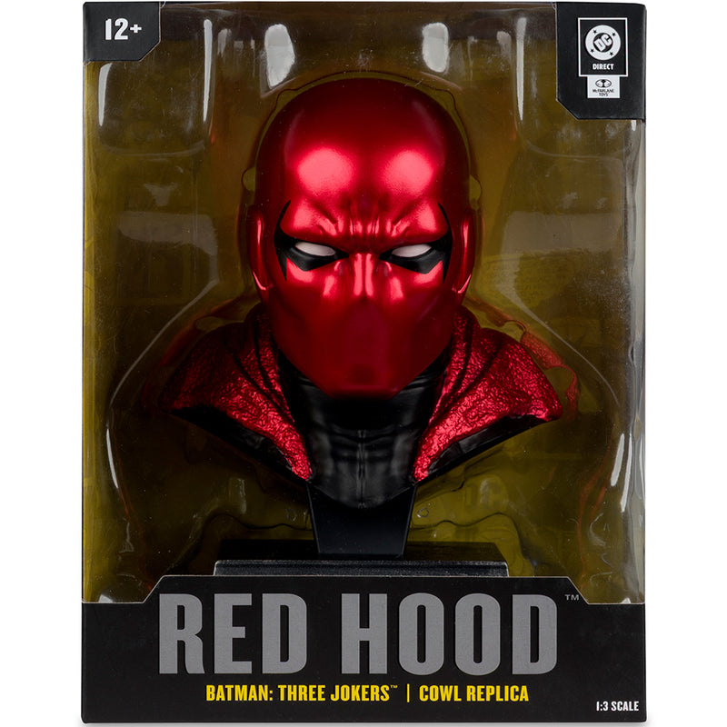 DC Direct Red Hood (Batman: Three Jokers) maske-replika i skala 1:3 McFarlane Toys