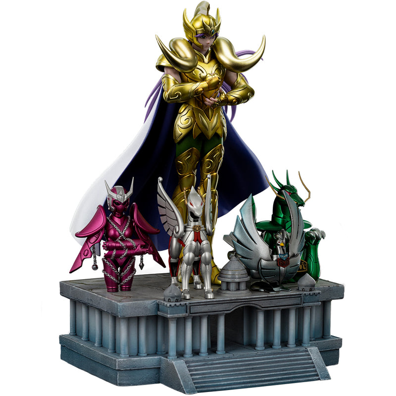 Iron Studios Saint Seiya - Aries Mu Deluxe Art Scale 1/10