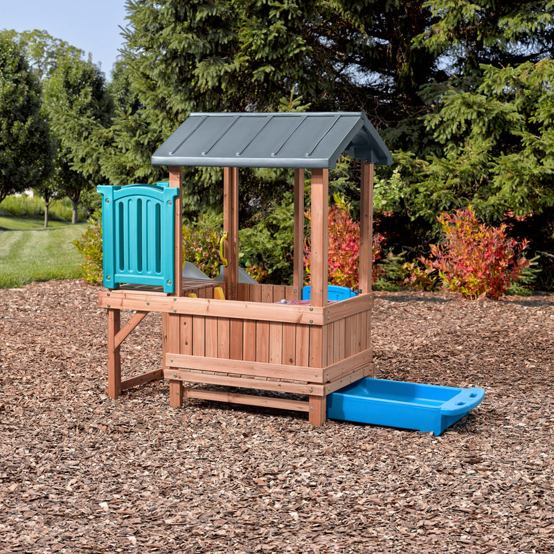 Step2 Woodland Adventure Legehus & Slide