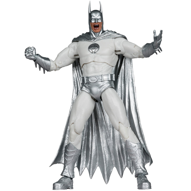 DC Multiverse White Lantern Batman (Brightest Day) 7 tommer actionfigur McFarlane Toys Red Platinum Edition