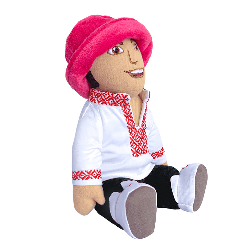 Plysdyr WP MERCHANDISE fan med bøllehat 21 cm