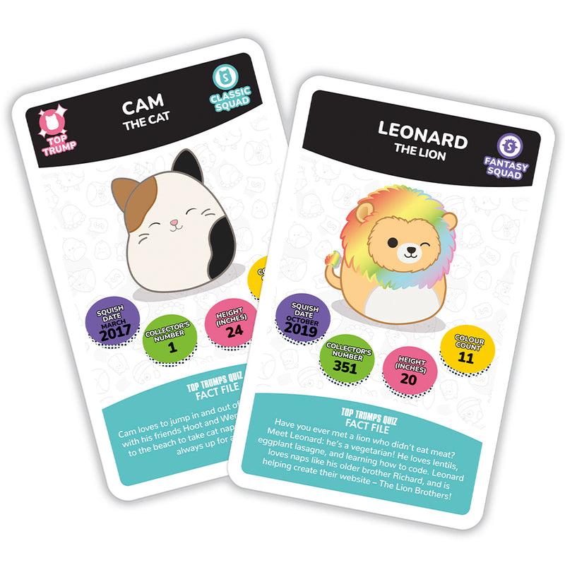 Winning Moves Squishmallows - Top Trumps Standard plastetui - PL 2023 engelsk