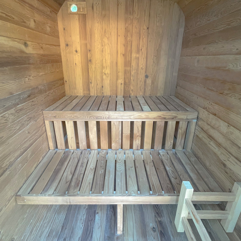 AXI Kubus Udendørs Sauna Thermowood 2-4 Personer - ekskl. Saunaovn