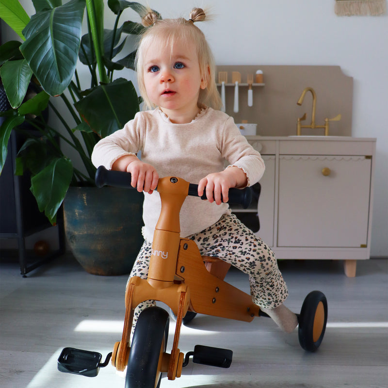 Sunny Walker 2-in-1 Løbecykel i træ 1000