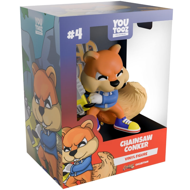 YouTooz Conker's Bad Fur Day - Chainsaw Conker figur