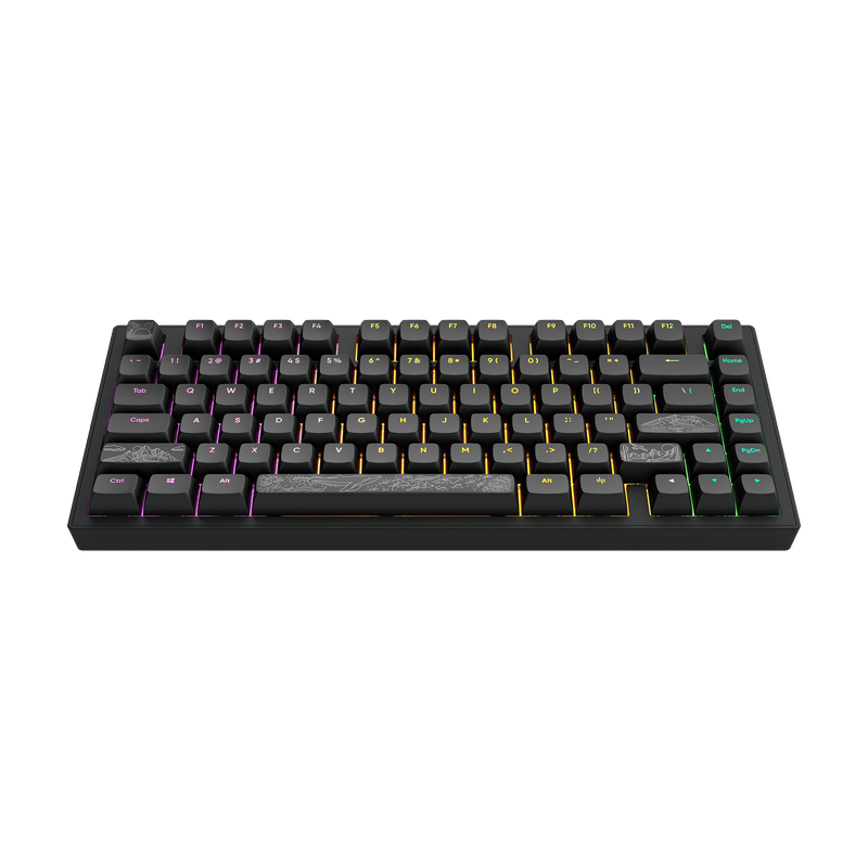 Dark Project ALU Terra Nostra R2 sort - kablet gamingtastatur (ANSI)