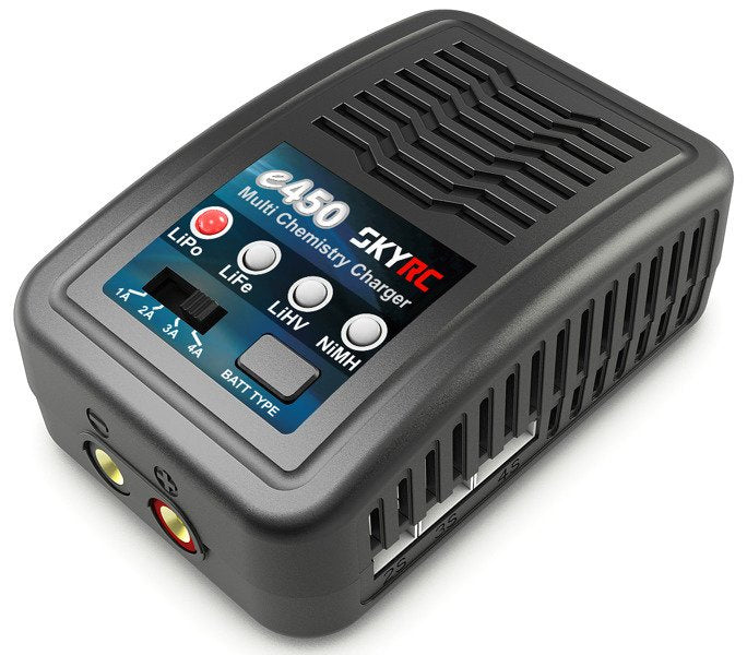 SkyRC e450 lader 2-4S / 6-8S LiPo / LiFe / LiHV / NiMH