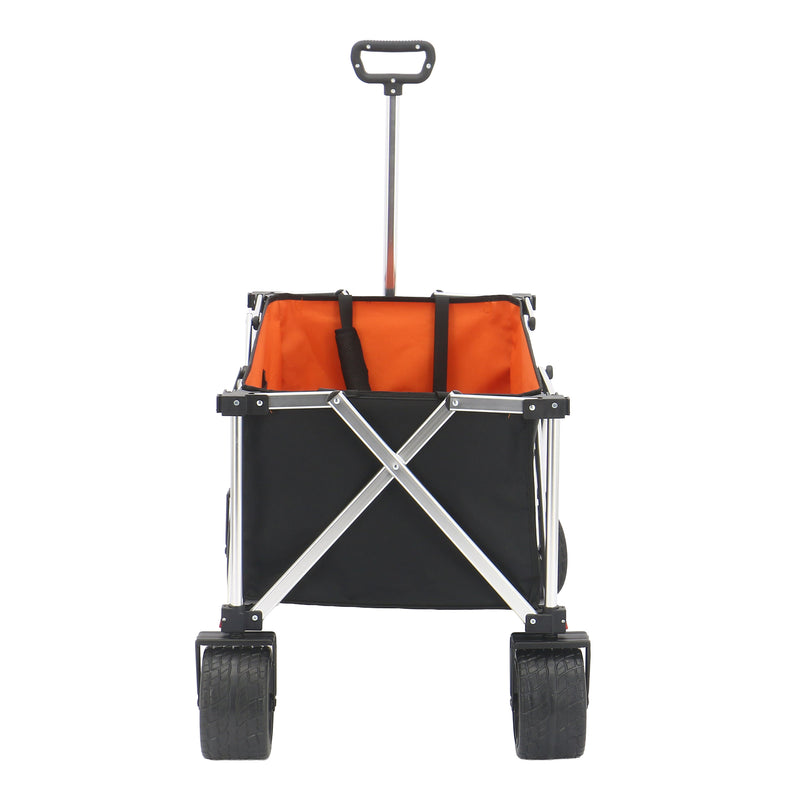 AXI SB151 sammenklappelig Strandvogn Aluminium - Sort/orange