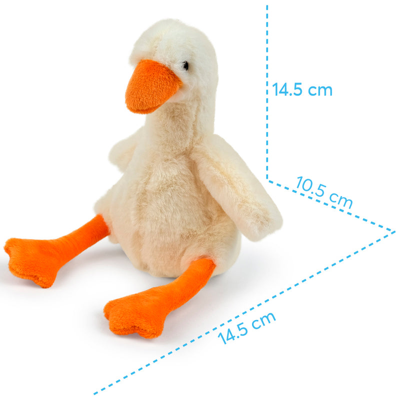 Plysdyr WP MERCHANDISE gås Pacco, elfenben