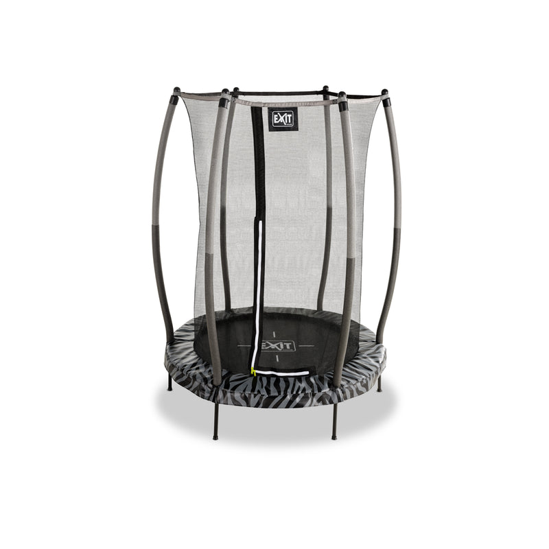 EXIT Tiggy Junior trampolin ø 140 cm (sort/grå)