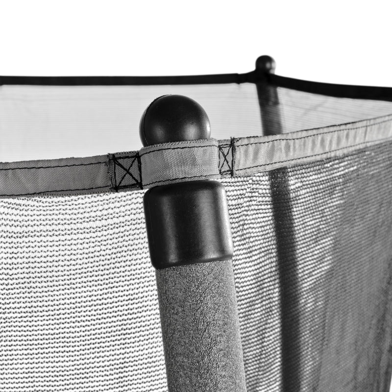 EXIT Tiggy Junior trampolin ø 140 cm (sort/grå)