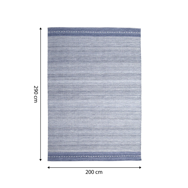 AXI Rhodos Udendørs Tæppe – 200 x 290 cm - Blå