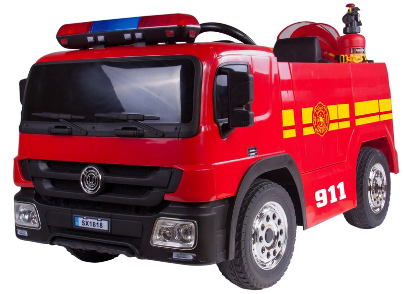 Brandbil elbil til børn 12V m/2.4G