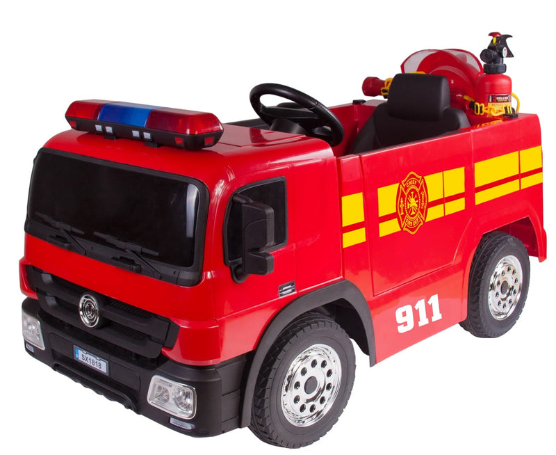 Brandbil elbil til børn 12V m/2.4G