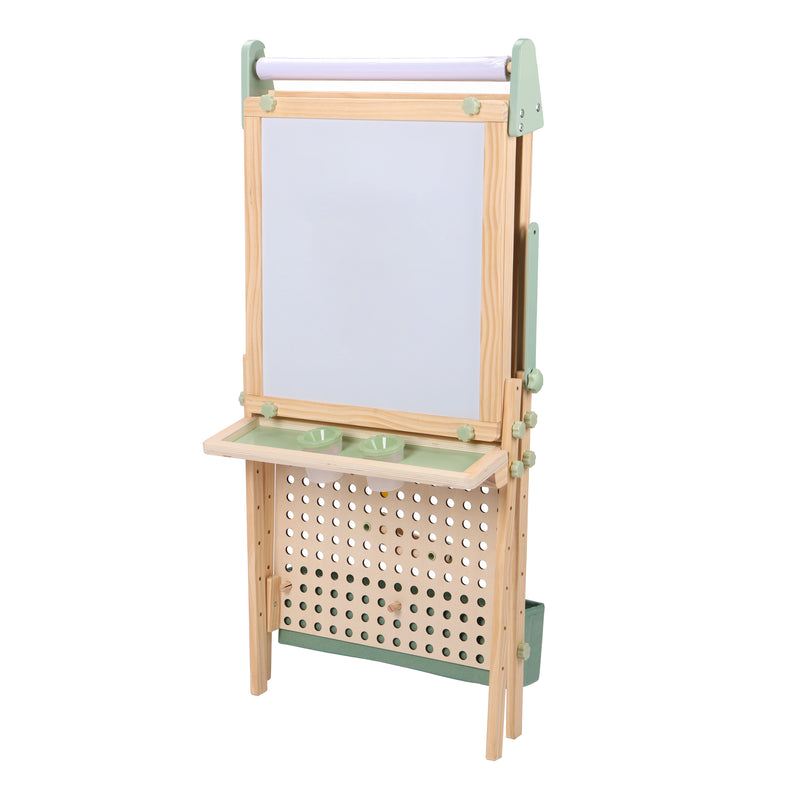 Sunny Mika Activity Easel med Pegboard – Natur Brun