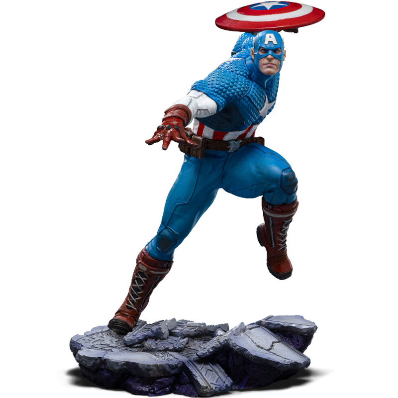 Iron Studios MARVEL COMICS - Captain America Infinity Gauntlet diorama-statue 1/10