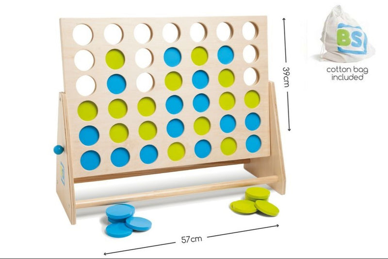 Fire på stribe – BS Toys